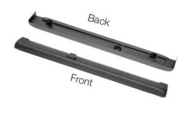 Lockbar (Stern) Standard - Black - With Square Hole - 500-6882-00-00