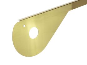 Side Rails Set - 2pcs - Stern Button Guard - Gold