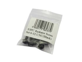 XSPC Radiator Screw Set 6-32UNC (Black)