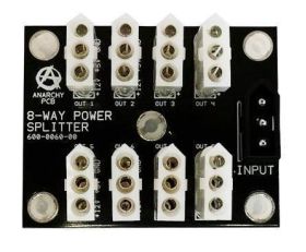 Power Splitter Board For Stern Pinball Machines Using Whitestar Or SAM Operating Systems - 8-Way