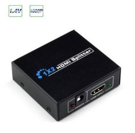 Powered HDMI Splitter - Full HD 1080p Video - 1x input and 2x output