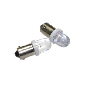 BA9 / 44/47 HighFlow Clear Lens Pinball LED Bulb