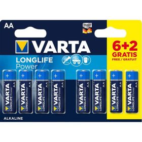 Varta Batterij alkaline AA 1.5 V High Energy 6+2 blisterVarta Batterij alkaline AA 1.5 V High Energy 6+2 blister