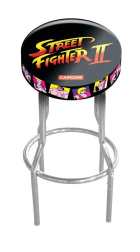 Arcade1Up Capcom Legacy Street Fighter II Adjustable Stool